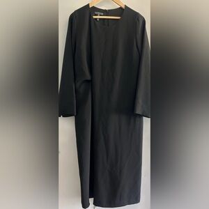 OSKA Women's Maxi Dress Size 8(?) Medium(?) Black Formal Evening